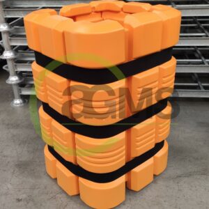 Protection de poteau PVC réglable