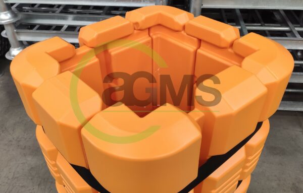 Protection de poteau PVC réglable